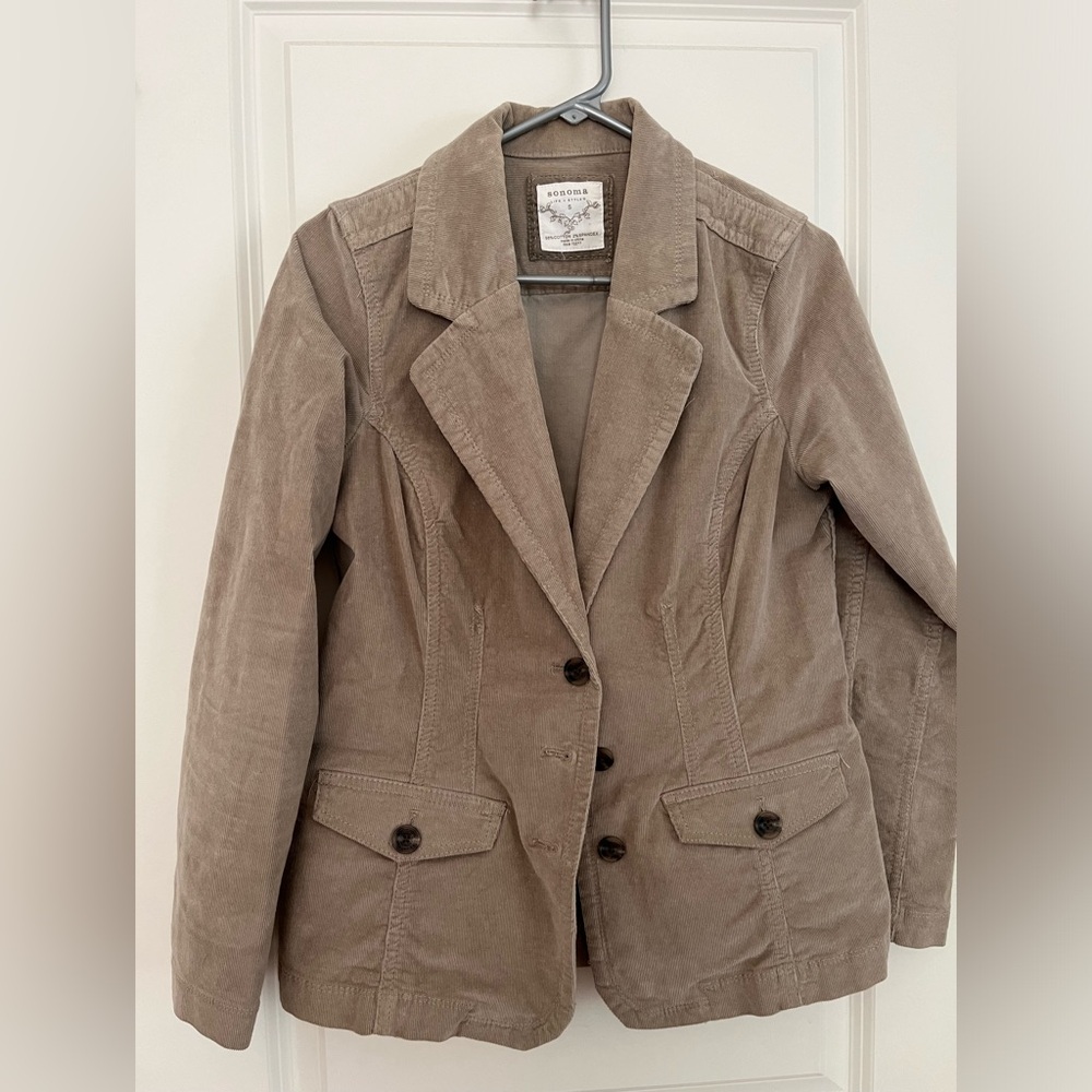 Corduroy blazer